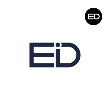 EID Logo Harfi Monogram Tasarımı