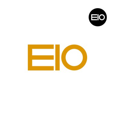EIO Logo Harfi Monogram Tasarımı