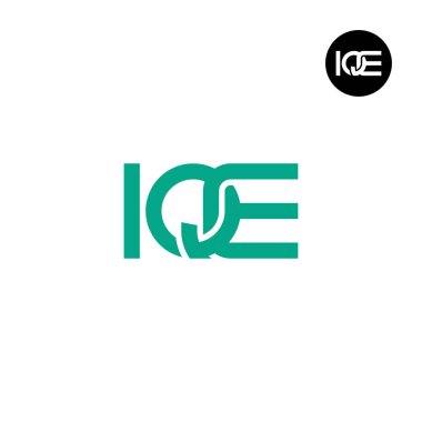 IQE Logo Harfi Monogram Tasarımı