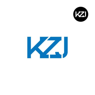 KZJ Logo Harf Monogramı Tasarımı