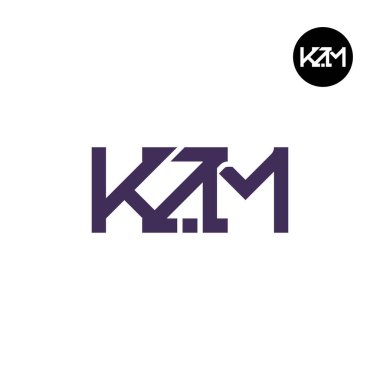 KZM Logo Harf Monogramı Tasarımı