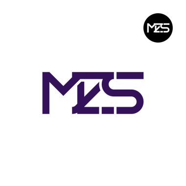 MZS Logo Harfi Monogram Tasarımı