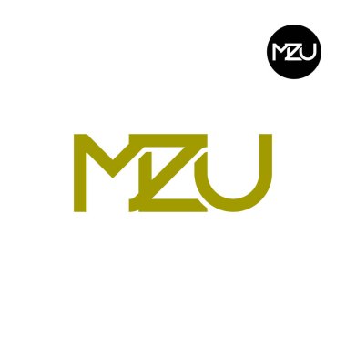 MZU Logo Harfi Monogram Tasarımı