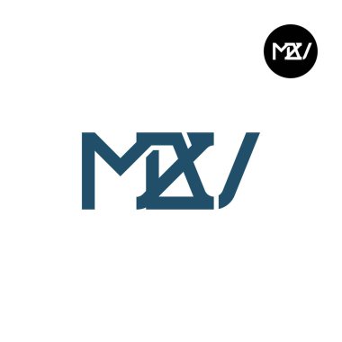 MZV Logo Harfi Monogram Tasarımı