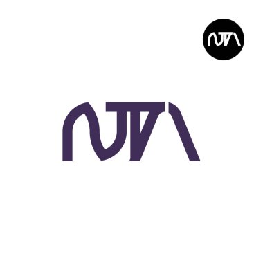 NTA Logo Letter Monogram Design clipart