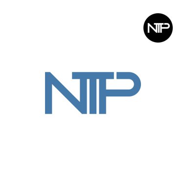 NTP Logo Harfi Monogram Tasarımı