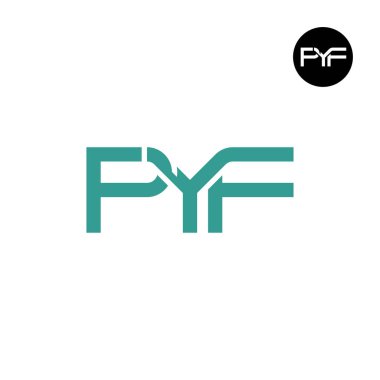 PYF Logo Harfi Monogram Tasarımı