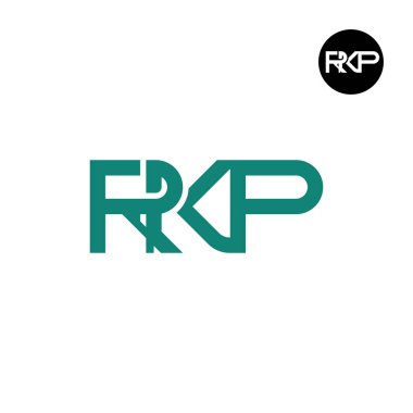 RKP Logo Harfi Monogram Tasarımı