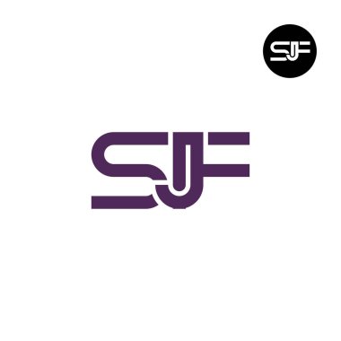 SJF Logo Harfi Monogram Tasarımı