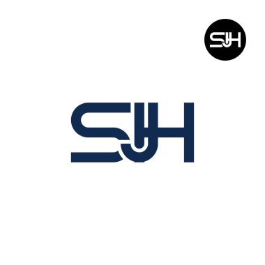 SJH Logo Harf Monogramı Tasarımı