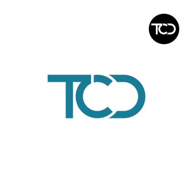 TCD Logo Harfi Monogram Tasarımı