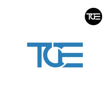 TCE Logo Harfi Monogram Tasarımı