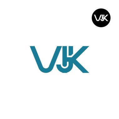 VJK Logo Harf Monogramı Tasarımı