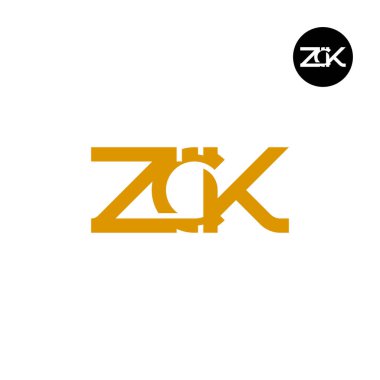 ZCK Logo Harfi Monogram Tasarımı