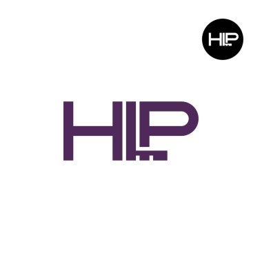 HLP Logo Harfi Monogram Tasarımı