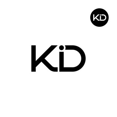 KID Logo Harfi Monogram Tasarımı