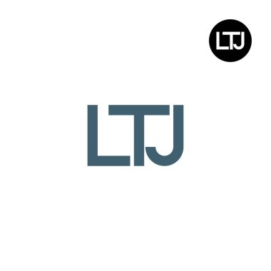 LTJ Logo Harfi Monogram Tasarımı