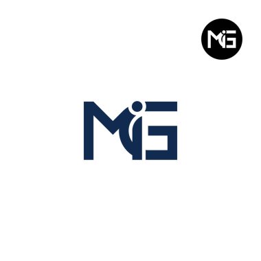 MIG Logo Harfi Monogram Tasarım Baş harfleri
