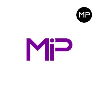 MIP Logo Harfi Monogram Tasarımı