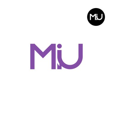 MIU Logo Harf Monogramı Tasarımı