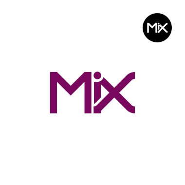 MIX Logo Harf Monogramı Tasarımı