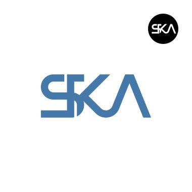 SKA Logo Harf Monogramı Tasarımı