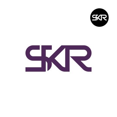 SKR Logo Harfi Monogram Tasarımı