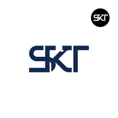 SKT Logo Harfi Monogram Tasarımı