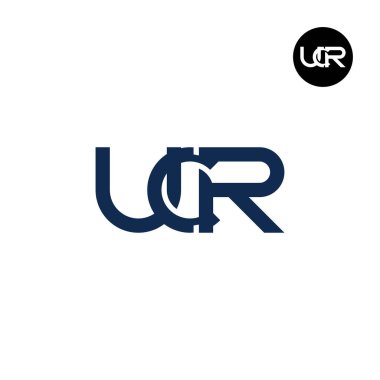 UCR Logo Harfi Monogram Tasarımı