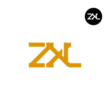 ZXL Logo Harf Monogramı Tasarımı