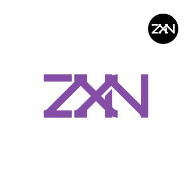 ZXN Logo Harf Monogramı Tasarımı