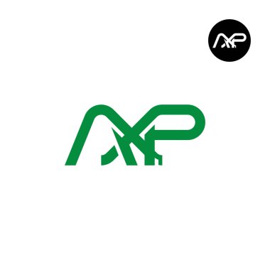 AXP Logo Harfi Monogram Tasarımı