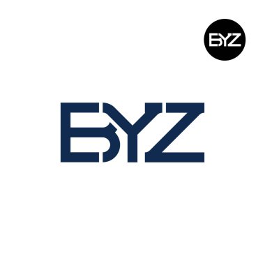 BYZ Logo Harf Monogramı Tasarımı