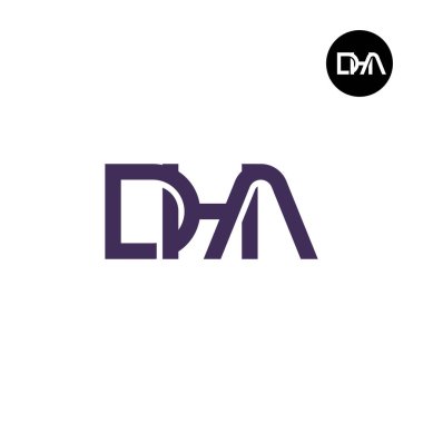 DHA Logo Harf Monogramı Tasarımı