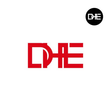 DHE Logo Harfi Monogram Tasarımı