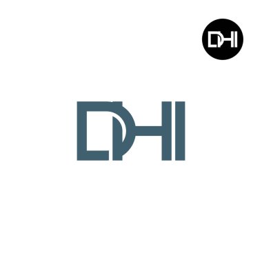 DHI Logo Harf Monogramı Tasarımı