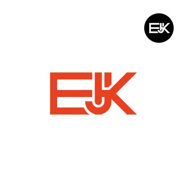 EJK Logo Harf Monogramı Tasarımı