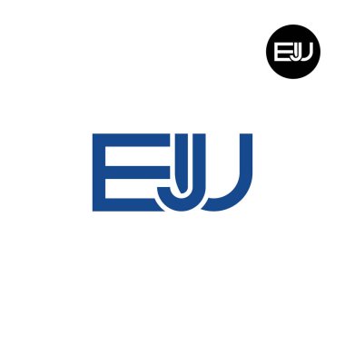 EJU Logo Harfi Monogram Tasarımı