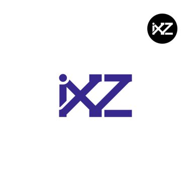 IXZ Logo Harf Monogramı Tasarımı