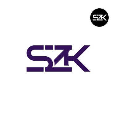 SZK Logo Harf Monogramı Tasarımı