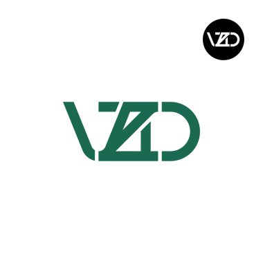 VZD Logo Harf Monogramı Tasarımı