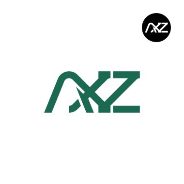 AXZ Logo Harfi Monogram Tasarımı