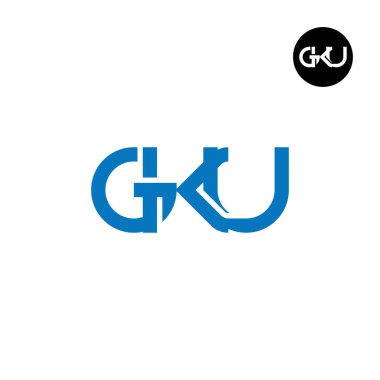 GKU Logo Harf Monogramı Tasarımı