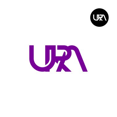URA Logo Harfi Monogram Tasarımı