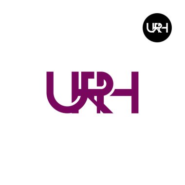 URH Logo Harfi Monogram Tasarımı