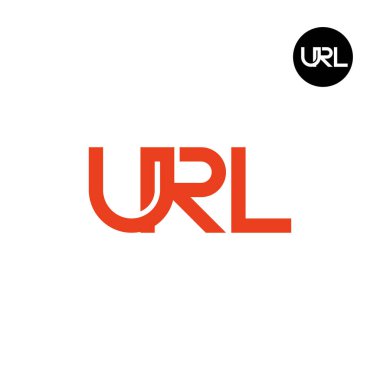 URL Logo Harfi Monogram Tasarımı