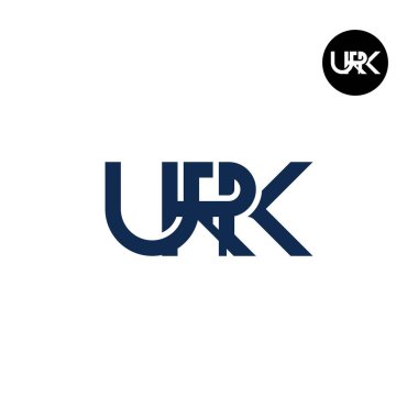 URK Logo Harfi Monogram Tasarımı