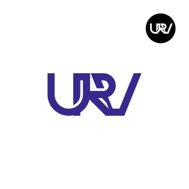 URV Logo Harfi Monogram Tasarımı