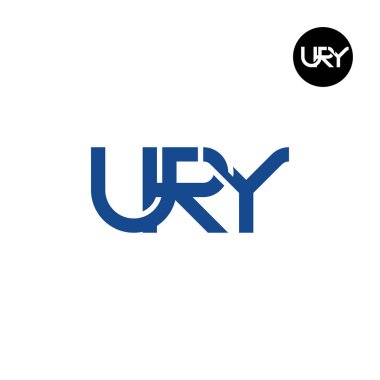 URY Logo Harfi Monogram Tasarımı