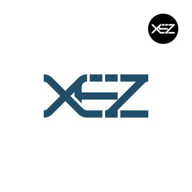 XEZ Logo Harf Monogramı Tasarımı